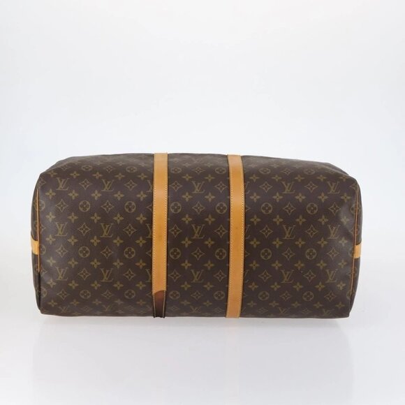 LOUIS VUITTON Monogram Keepall Bandouliere 55 Boston Bag M41414 LV Auth gh898 - Picture 7 of 16